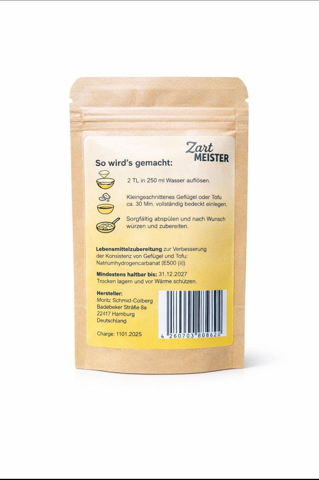 Zartmeister - natürlicher Fleischzartmacher (50g)