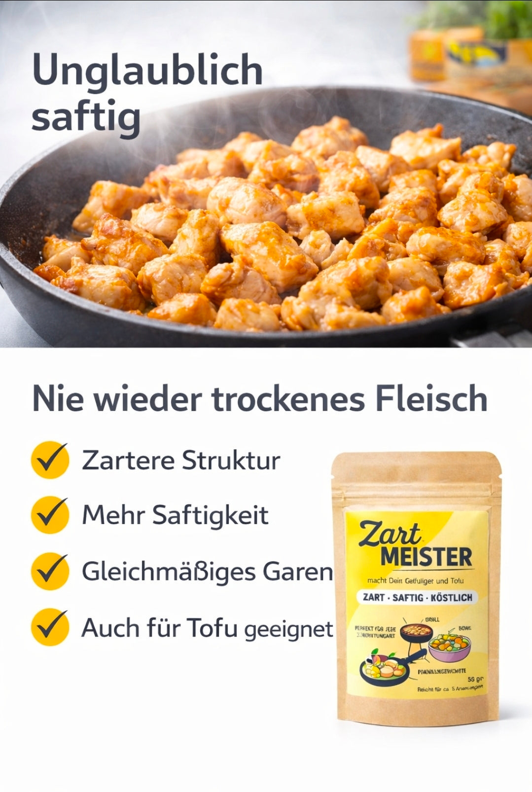 Zartmeister - natürlicher Fleischzartmacher (50g)